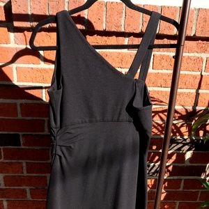 DVF black dress